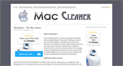 Desktop Screenshot of maccleaner.com