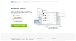 Desktop Screenshot of maccleaner.net